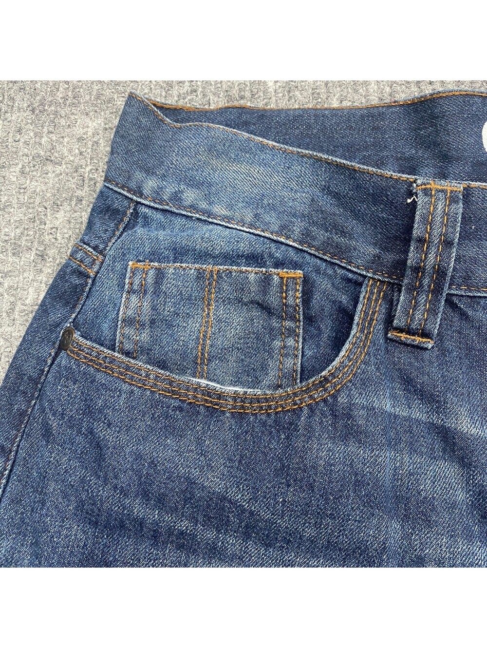 Vintage Coogi Jeans Mens 36x34 Blue Stonewash Denim Embroidered Patches Pants - Picture 9 of 15